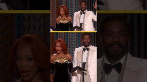 “Then this whole room would be lit!” ???? #ColmanDomingo #KekePalmer #SAGAwards #Shorts