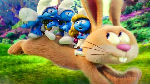 The Smurfs and the Giant Rabbits | Smurfs: The Lost Village | CLIP