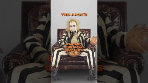 The Juice’s hottest fantasy football draft tips. ???? ???? ???? #Beetlejuice #Beetlejuice