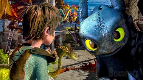 Humans and Dragons live together | Ending Scene | How to Train Your Dragon | CLIP