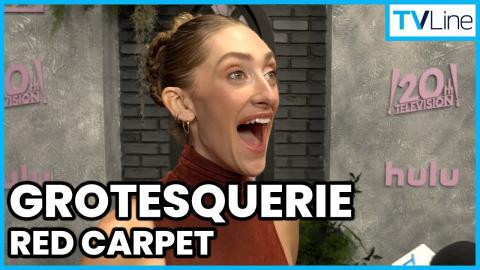 'Grotesquerie' Red Carpet | Micaela Diamond Interview