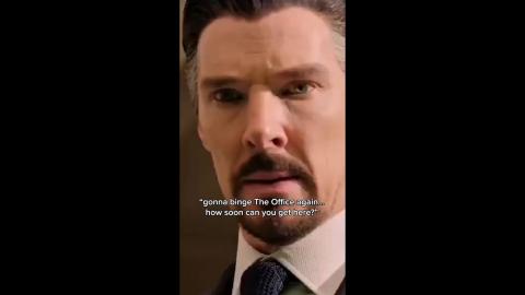 Dr. Strange Binges 'The Office' #Shorts