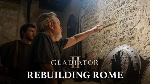 Rebuilding Rome for Gladiator II – Ridley Scott, Paul Mescal, Pedro Pascal, Denzel Washington