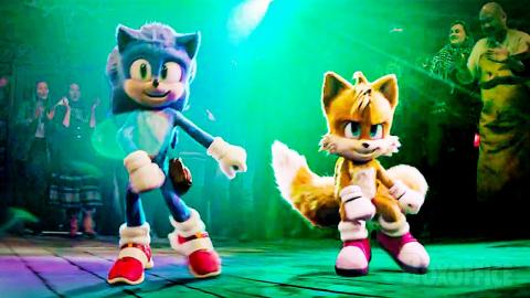 Sonic & Tails' Fortnite dance challenge | Sonic the Hedgehog 2 | CLIP