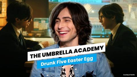 The Umbrella Academy Season 4 Finale | Drunk Five Easter Egg