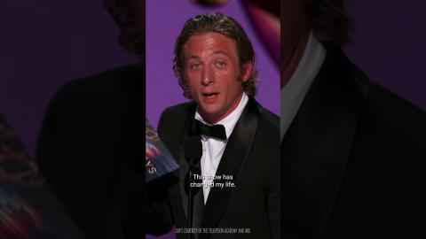 The most inspirational speeches from the 2024 #Emmy Awards. #JeremyAllenWhite #RichardGadd