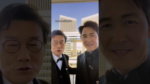 SMILE! Squid Game's Lee Jung-jae and Director Hwang Dong-hyuk have a message for you ❤️