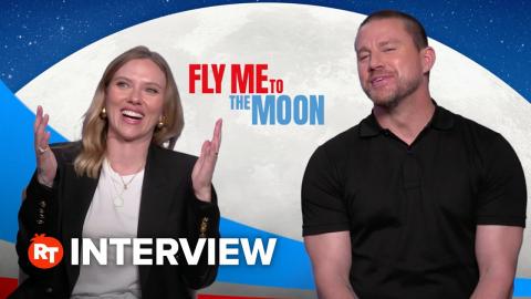 Scarlett Johansson and Channing Tatum on Working Opposite One Another in ‘Fly Me to the Moon’