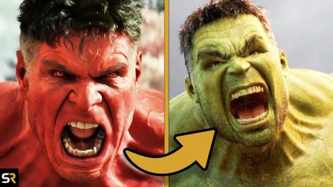 Captain America: Brave New World: Why Is Hulk Red?