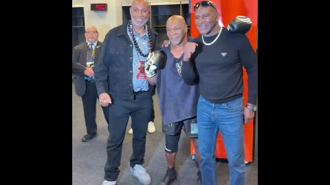 Lennox Lewis, Mike Tyson, and Evander Holyfield  #PaulTyson