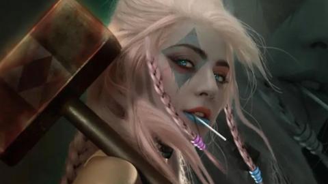 This Look At Lady Gaga As Harley Quinn Is Stunning