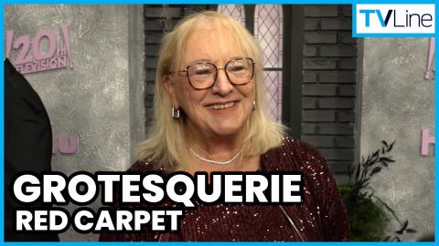 'Grotesquerie' Red Carpet | Donna Kelce on Travis and Taylor Swift