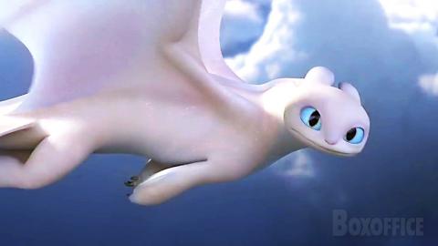 A romantic flight with the white dragon | How to Train Your Dragon: The Hidden World | CLIP