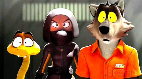 Ninja Fox blows up the jail | The Bad Guys | CLIP