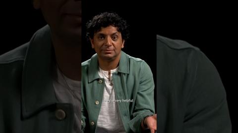 "What does it mean to be a human?" #MNightShyamalan talks his fascination with monsters. #Shorts