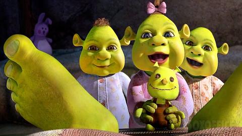 Daddy Shrek & Crazy Babies | Shrek Forever After  | CLIP