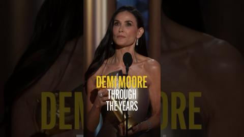 A moment to celebrate #DemiMoore and her long-lasting career. #Shorts #TheSubstance