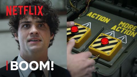 Jamie Foxx, Cameron Diaz & Noah Centineo go BOOM! | Netflix