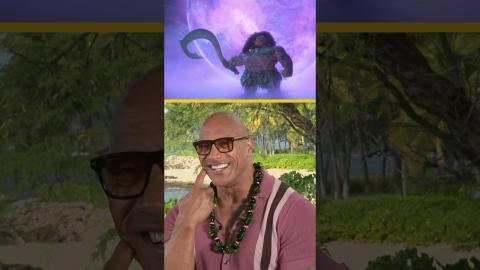 Why is #Maui so lovable? ???????? Swagger, energy, and... tattoos! #DwayneJohnson #Moana #Shorts