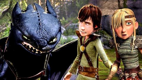 Toothless doesn't like strangers | How to Train Your Dragon | CLIP