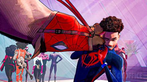 Miles Morales Meets all the Spider-People | Spider-Man: Across the Spider-Verse | CLIP