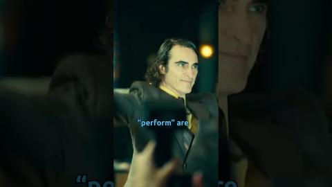 Filming Joker 2’s Musical Scenes Made Him Sick #jokerfolieàdeux #joaquinphoenix #ladygaga