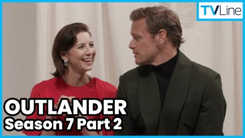 Outlander Stars on Season 7, Part 2 | Jamie and Claire Interview