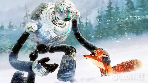 The Robot saves ALL the Animals from a Snowstorm | The Wild Robot | CLIP