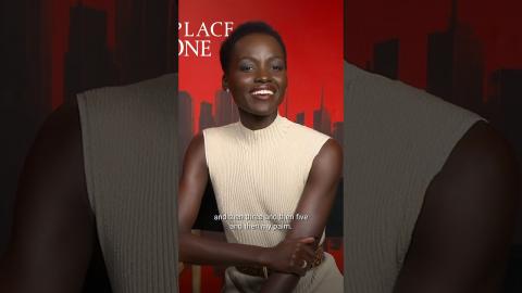 Welcome to the cat lover family, #LupitaNyongo! ???? #AQuietPlaceDayOne #Shorts