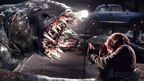 Lucas Till meets the monster | Monster Trucks | CLIP