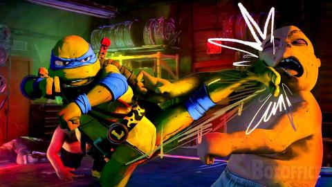 The Ninja Turtles obliterates a street gang | Teenage Mutant Ninja Turtles: Mutant Mayhem | CLIP