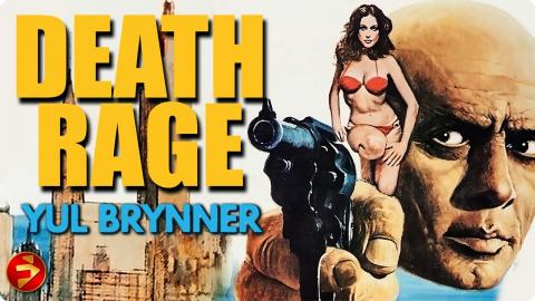 Yul Brynner's final film | DEATH RAGE | Full Classic Crime, Thriller Movie | Free Movie