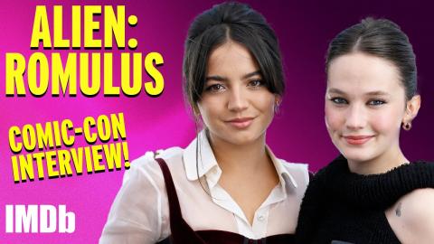 Cailee Spaeny & Isabela Merced Face Real Creatures for ALIEN: ROMULUS | San Diego Comic-Con | IMDb