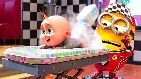 Baby Gru + Minions: Despicable Me 4 CUTEST Scenes ???? ???? 4K