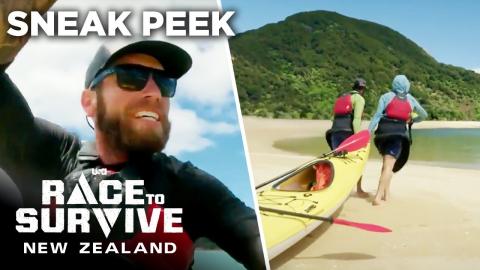 SNEAK PEEK: The Racers Run Aground at Low Tide | Race to Survive: New Zealand (S1 E6) | USA Network