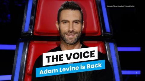 Adam Levine Returning to The Voice as Coach!