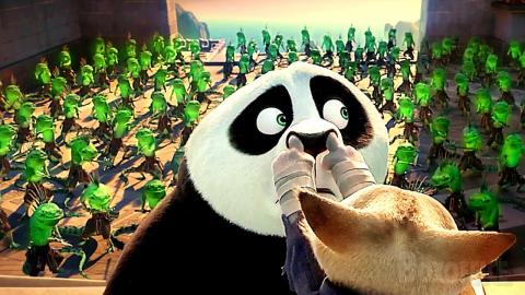Po wakes up an army with a FART ???? | Kung Fu Panda 4 | CLIP