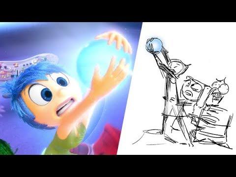 Inside Out: Riley's First Day of School | Pixar Side by Side