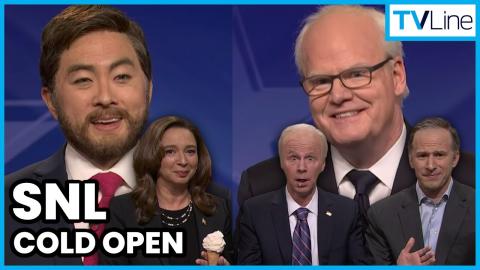 SNL VP Debate Cameos | Maya Rudolph, Dana Carvey, Jim Gaffigan, Andy Samberg