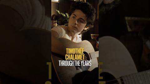 #TimotheeChalamet has come a LONG way since 'Sweet Tooth.' ???? #ACompleteUnknown #Shorts