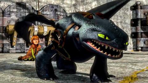 Hiccup VS Dragon Gladiators | How to Train Your Dragon | CLIP