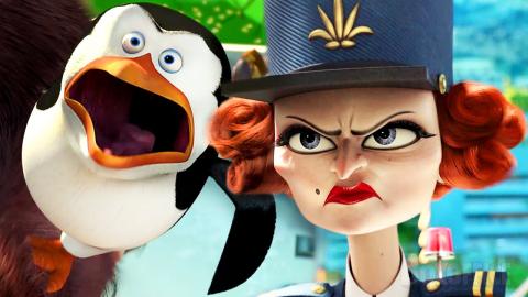 Animals try to escape a crazy French lady | Madagascar 3 | CLIP