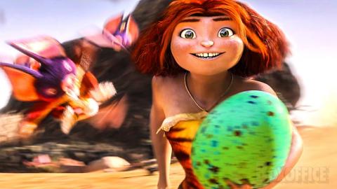 The Prehistorical Football Scene | The Croods | CLIP ???? 4K