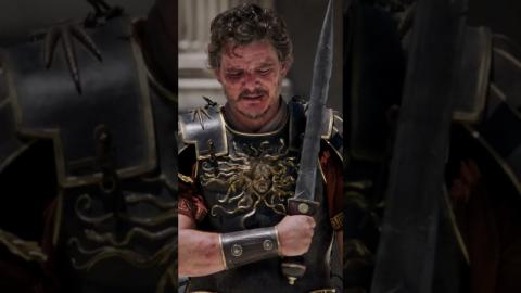 Your entertainment for the evening. #GladiatorII #PedroPascal