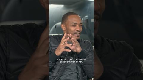 Who's #AnthonyMackie's favorite MCU co-star? ???? #CaptainAmericaBraveNewWorld #Shorts