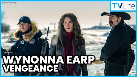 Wynonna Earp: Vengeance Cast Interview | Melanie Scrofano and Tim Rozon