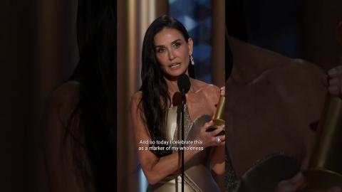 "You can know the value of your worth if you just put down the measuring stick." ???? #GoldenGlobes