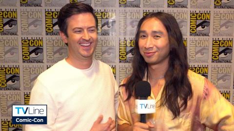 ‘Ghosts’ Season 4 | Pete & Sasappis Interview | Comic-Con 2024