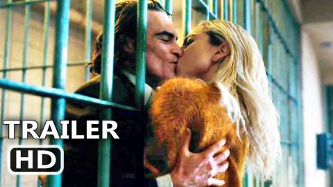 JOKER 2 "Joker and Harley Quinn Kissing Scene" Full Clip (2024)