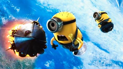 The Minions go to SPACE! | Despicable Me | CLIP